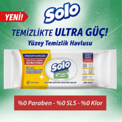 Solo Limon&Portakal Yüzey Temizleme Mendili 100'lü - Solo (1)