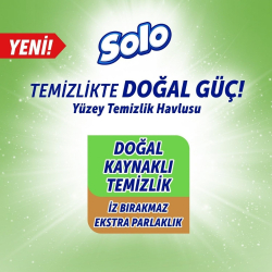 Solo Yüzey Temizleme Havlusu 100'lu Beyaz Sabun - Solo (1)