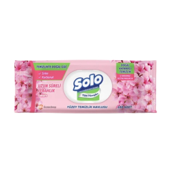 SOLO YÜZEY TEMİZLİK HAVLUSU 100 LÜ Sakura - Solo