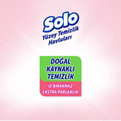 SOLO YÜZEY TEMİZLİK HAVLUSU 100 LÜ Sakura - Solo (1)