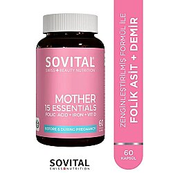 Sovital Mother Vitamin 60 Kapsül - Anne ve Hamile Vitamini - Sovital