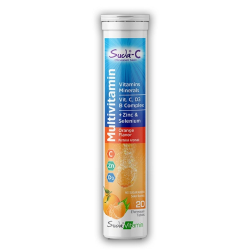 Suda C Multivitamin Orange 20 Efervesan Tablet
