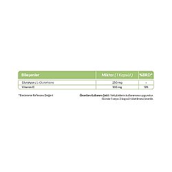 Suda Vitamin Glutathione 250 mg 30 Vegan Kapsül - Suda Collagen (1)