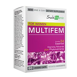 Suda Vitamin Multifem Multivitamin 60 Kapsül - Suda Collagen