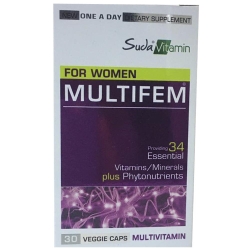 Suda Vitamin Multifem Womens Multivitamin 30 Kapsül - Suda