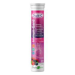 Suda Vitamin Suda-C Immun-Gard Red Fruit 20 Efervesan Tablet