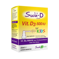 Suda Vitamin Suda-d D3 For Kids Spray 20ml