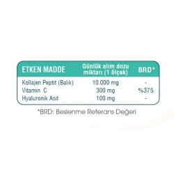 Supra Protein Marine Collagen Hyaluronik Asit 291gr - 5