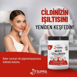Supra Protein Multi Collagen Vitamin Complex Toz Form 310gr - 4