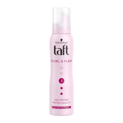 Taft Curl Flex Saç Köpüğü 150ml