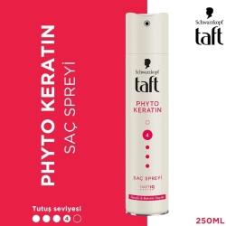Taft Phyto Keratin Saç Spreyi 250ml - No:4 Ultra Güçlü - 7