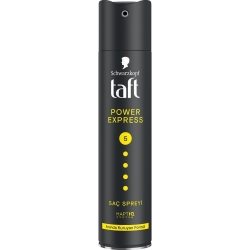 Taft Power Express Saç Şekillendirici Sprey 250ml - No:5 Hızla Kuruyan Güçlendirici & Uzun Süreli Tutuş Etkili - 4