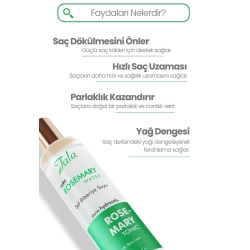 Tala Biberiye Suyu Güçlendirici Saç Toniği 100ml - 4