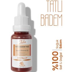 Tala Tatlı Badem Yağı Soğuk Sıkım 20ml