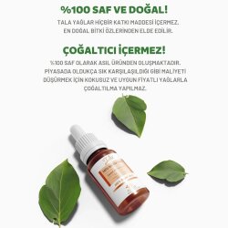 Tala Tatlı Badem Yağı Soğuk Sıkım 20ml - 3