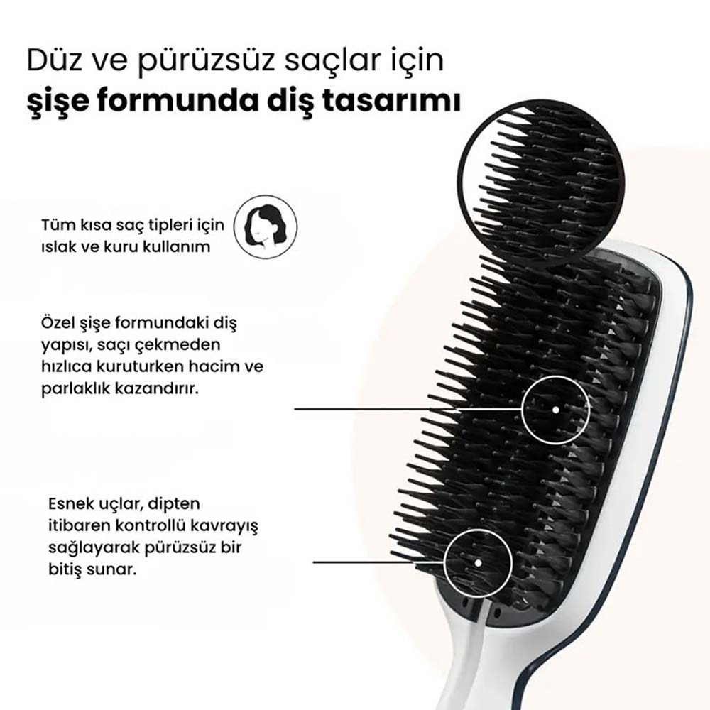 Tangle Teezer Blow Stylıng Half Paddle Purple - 3