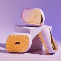 Tangle Teezer Compact Styler Lilac Yellow Chrome Saç Fırçası - 3