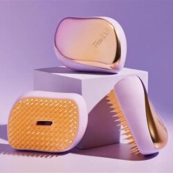 Tangle Teezer Compact Styler Lilac Yellow Chrome Saç Fırçası - 5