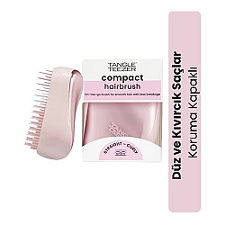 Tangle Teezer Compact Styler Pink Matte Chrome - Tangle Teezer