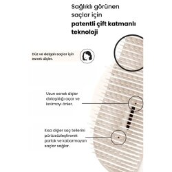 Tangle Teezer Compact Styler Rose Gold Vory Saç Fırçası - 4