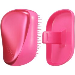 Tangle Teezer Detangling Compact Styler Saç Fırçası Berry Pink Chrome - Tangle Teezer (1)