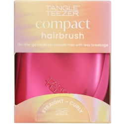 Tangle Teezer Detangling Compact Styler Saç Fırçası Berry Pink Chrome - 7