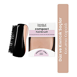 Tangle Teezer Compact Styler Rose Gold Black Saç Fırçası - Tangle Teezer