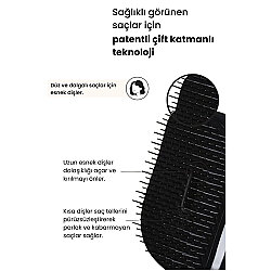 Tangle Teezer Compact Styler Rose Gold Black Saç Fırçası - 5