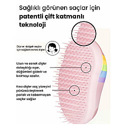 Tangle Teezer Mini Pembe Unicorn Çocuk Saç Fırçası - 3