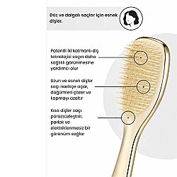 Tangle Teezer Mini Ultimate Detangler Champagne Gold Chrome Saç Fırçası Tarak - Tangle Teezer (1)
