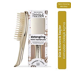 Tangle Teezer Mini Ultimate Detangler Champagne Gold Chrome Saç Fırçası Tarak - Tangle Teezer