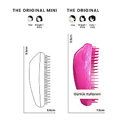 Tangle Teezer Original Detangling Brush Fine & Fragile Berry Bright Saç Fırçası - 7
