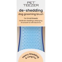 Tangle Teezer Pet Deshedding Small Blue Uzun Tüylü Köpek Bakım Fırçası - 8
