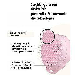 Tangle Teezer Pet Teezer Cat Grooming Brush Kedi Bakım Fırçası Millennial Pink - 6