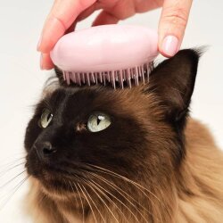 Tangle Teezer Pet Teezer Cat Grooming Brush Kedi Bakım Fırçası Millennial Pink - 4