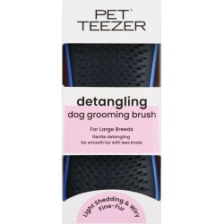 Tangle Teezer Pet Teezer Detangling Mavi/Gri Köpek Tüy Açma ve Bakım Fırçası - 5