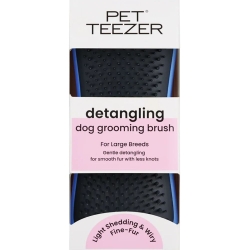 Tangle Teezer Pet Teezer Detangling Mavi/Gri Köpek Tüy Açma ve Bakım Fırçası - 12