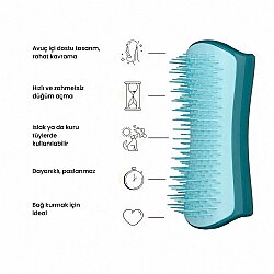 Tangle Teezer Pet Teezer Küçük Irklar İçin Tüy Açıcı Fırça - Tangle Teezer (1)