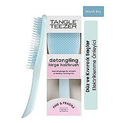 Tangle Teezer The Ultimate Detangler Large Fine & Fragile Kolay Tarama Saç Fırçası Seafoam Blue - Tangle Teezer