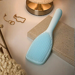 Tangle Teezer The Ultimate Detangler Large Fine & Fragile Kolay Tarama Saç Fırçası Seafoam Blue - 5