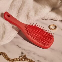 Tangle Teezer The Ultimate Detangler Mini Pink Punch Saç Fırçası - 5