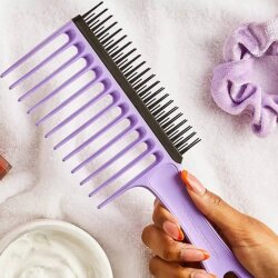 Tangle Teezer The Ultimate Volumizer Black Lila Topuz Fırçası - 3