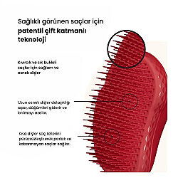Tangle Teezer Thick&Curly Kırmızı Saç Fırçası - Tangle Teezer (1)