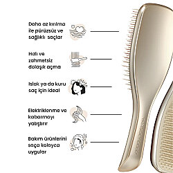 Tangle Teezer Ultimate Detangler - Chrome - Champagne Gold - 10