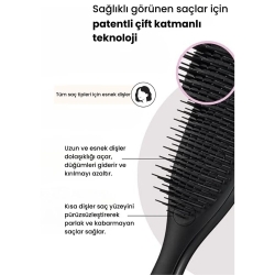 Tangle Teezer Ultimate Detangler Mini Black Saç Fırçası - 10