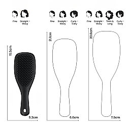 Tangle Teezer Ultimate Detangler Mini Black Saç Fırçası - 6