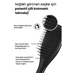 Tangle Teezer Ultimate Detangler Mini Black Saç Fırçası - 4