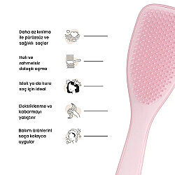 Tangle Teezer Wet Detangler Saç Fırçası - Millennial Pink - 3