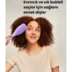 Tangle Teezer Wet Hair Naturally Curly Lilac Saç Fırçası - 6