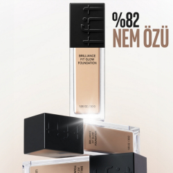 Tfit Brilliance Fit Glow Parlak Bitişli Fondöten 30ml- W01 Vanilla - 4